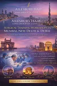 Ailesbury Hair Loss Group of Clinics - Surgical Training Workshops in Mumbai, New Delhi and Dubai.